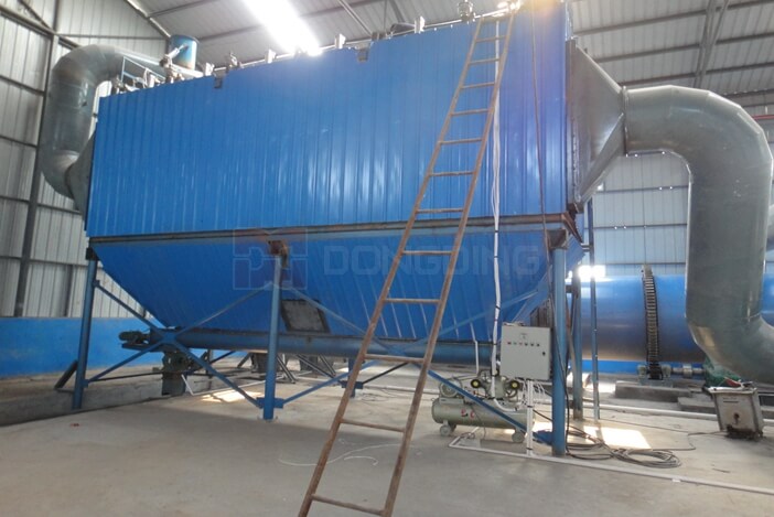 coconut fiber dryer is mainly composed of hot air stove, feed conveyor, rotary drum dryer, discharge conveyor, dust collector, and power distribution cabinet;