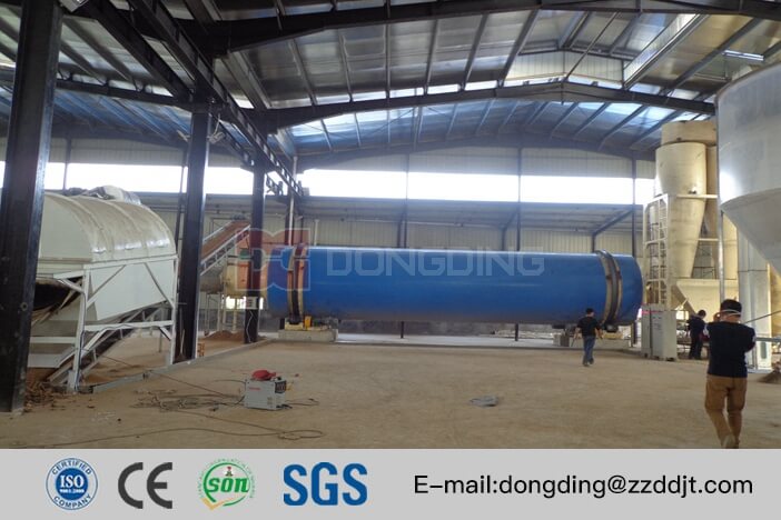 Sawdust Rotary Drum Dryer