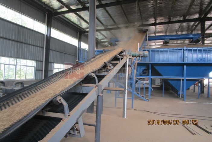 three layers wood chips rotary dryer is desinged for drying wood chips, sawdust and wood shavings, wood powder, etc, to improve its thermal efficiency and protect environment.