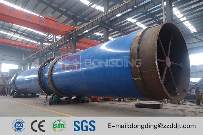 Single pass rotary dryer widely used in food, feed, fertilizer, chemical, pharmaceutical and mining industries.