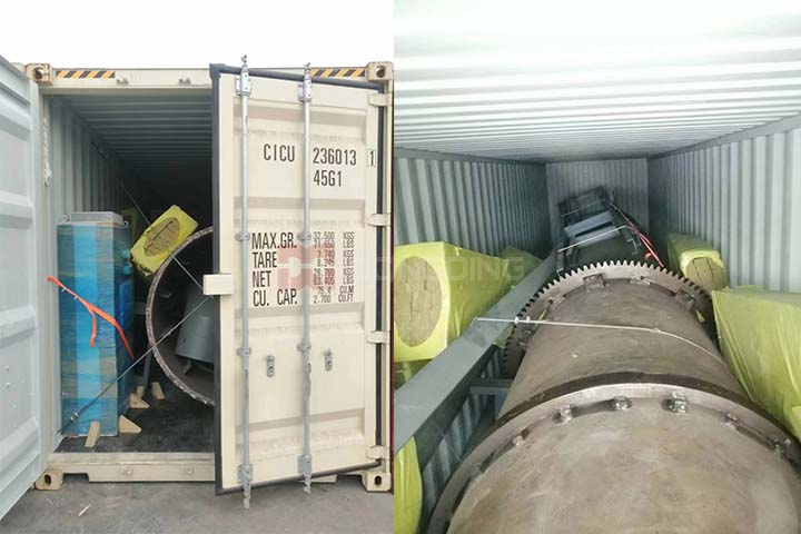 Sawdust Dryer is Successfully Delivered