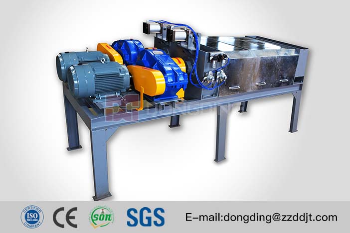 screw extrusion dehydrator is widely used for dewatering kinds of raw material with high moisture