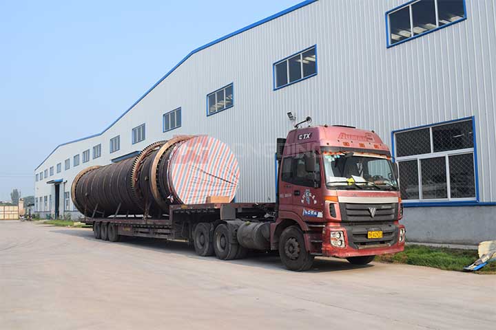 Coal sludge dryer is successfully delivered