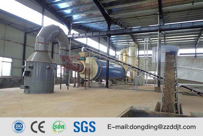 three layers wood chips rotary dryer is desinged for drying wood chips, sawdust and wood shavings, wood powder, etc, to improve its thermal efficiency and protect environment.