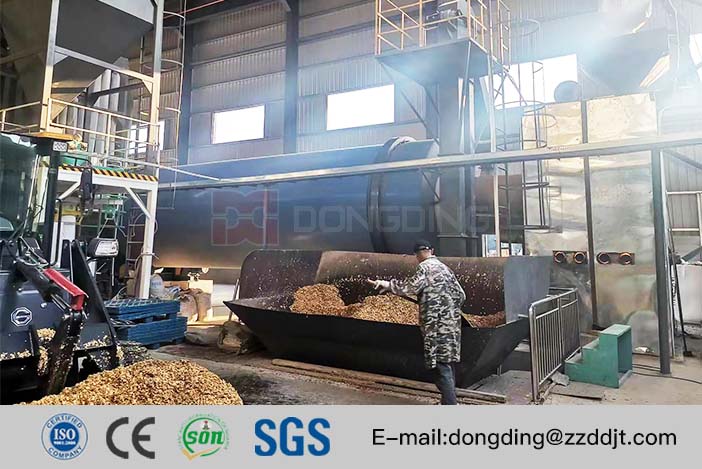 The fruit residue dryer (also called pomace dryer ) can quickly dry the wet fruit residue with a moisture of 80% to a dried product with a moisture less than 13%.