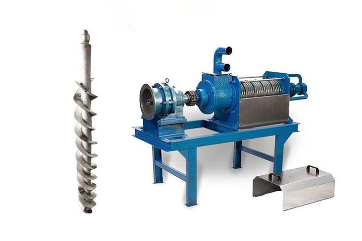 The Three-horsepower Single-phase Motor to Power Cow Dung Dewatering Machine Was Tested Successfully to Match Customer's Local Requirements