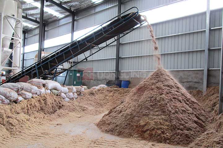 wood chips dryer