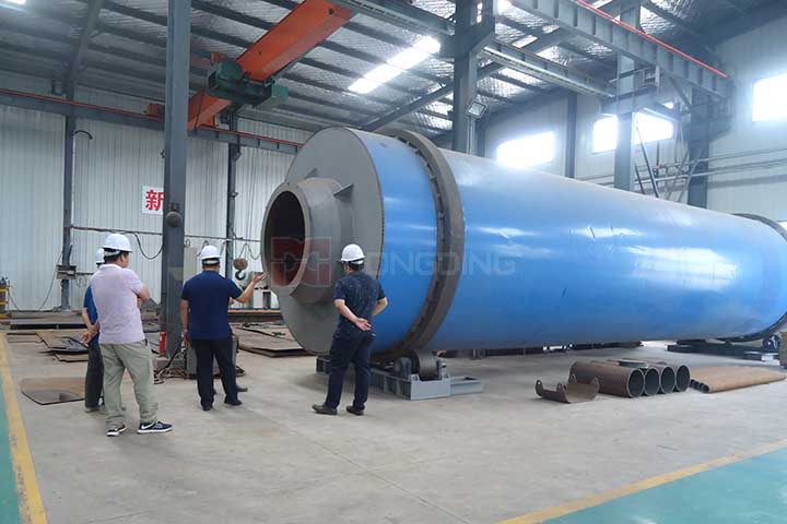 three pass rotary dryer