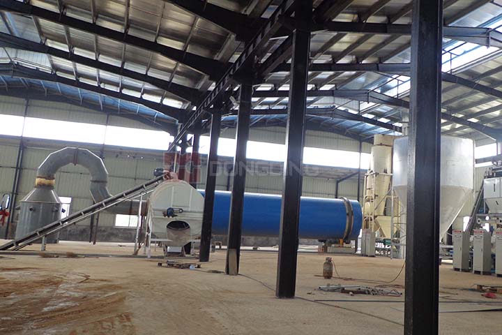 sawdust rotary dryer