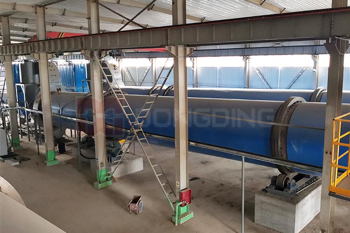 pomace dryer for animal feed