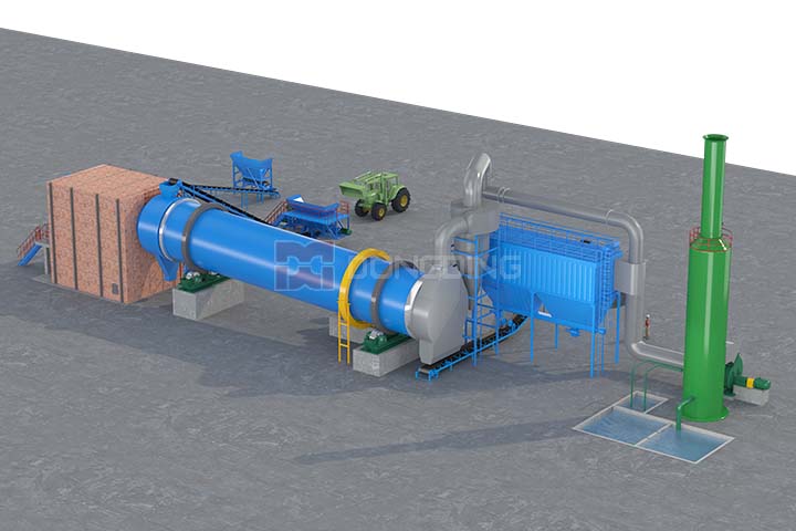 gypsum dryer system