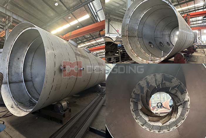 Stainless Steel Spent Grain Dryer is Under Manufacturing