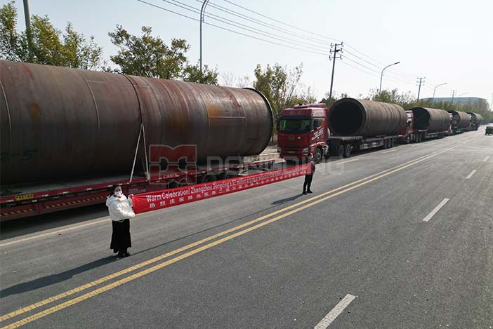 rotary dryer delivery