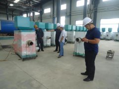 Domestic customers explore Dongding pellet burner